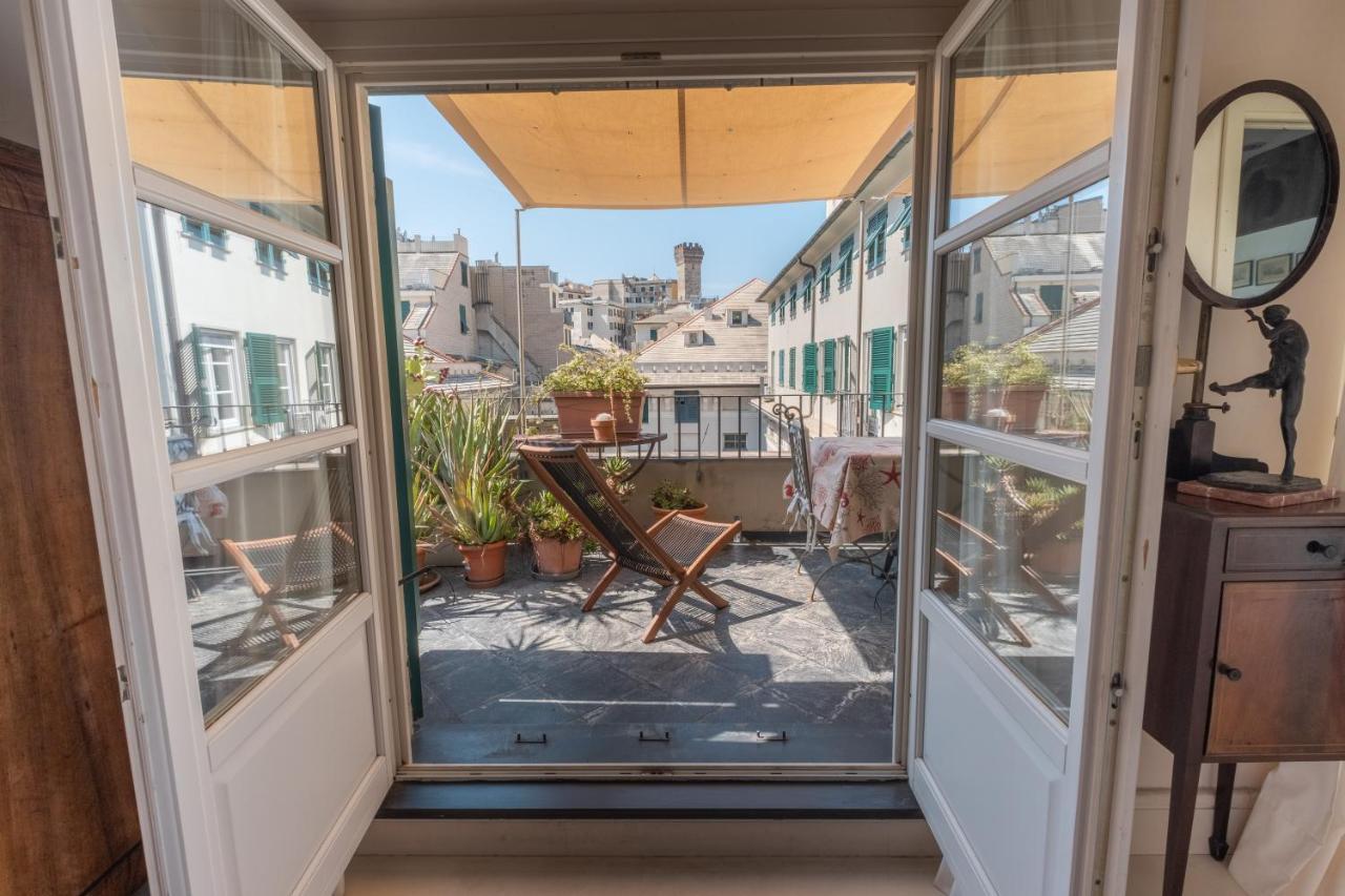 Attico Palazzo Giustiniani Bed & Breakfast Genova Exterior foto