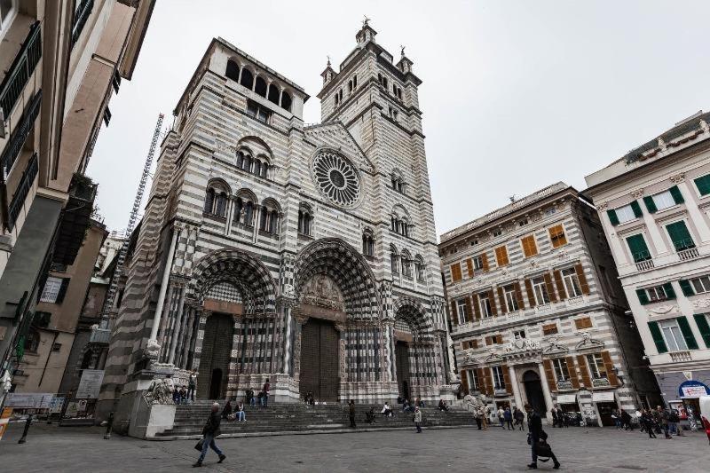 Attico Palazzo Giustiniani Bed & Breakfast Genova Exterior foto