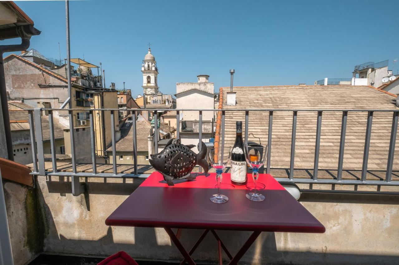 Attico Palazzo Giustiniani Bed & Breakfast Genova Exterior foto